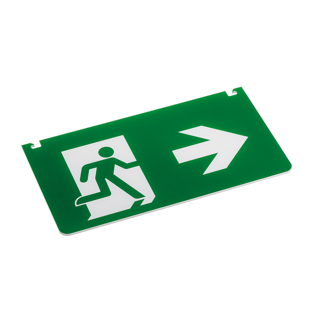 *5-in-1 LED Emergency Exit Sign Legend Left/Right