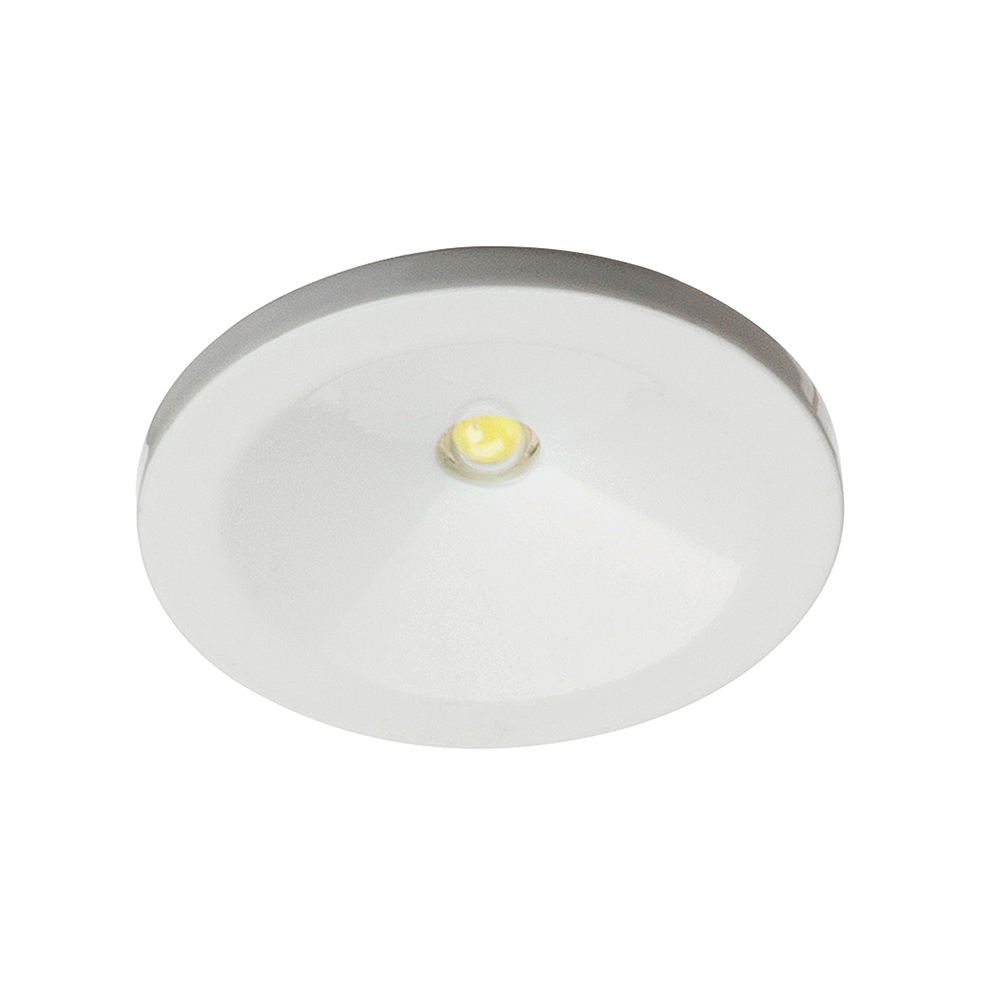 Red Arrow Circular LED Emergency Downlight Detail