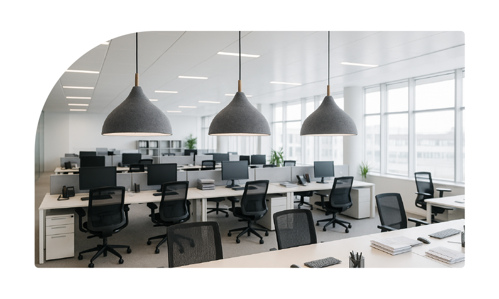 Red Arrow Acoustic Lighting Collection