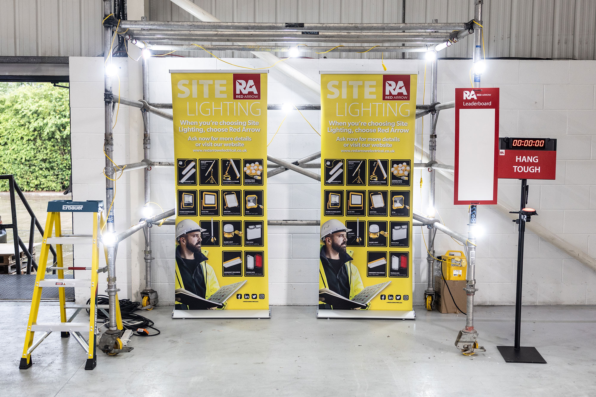Red Arrow Site Lighting