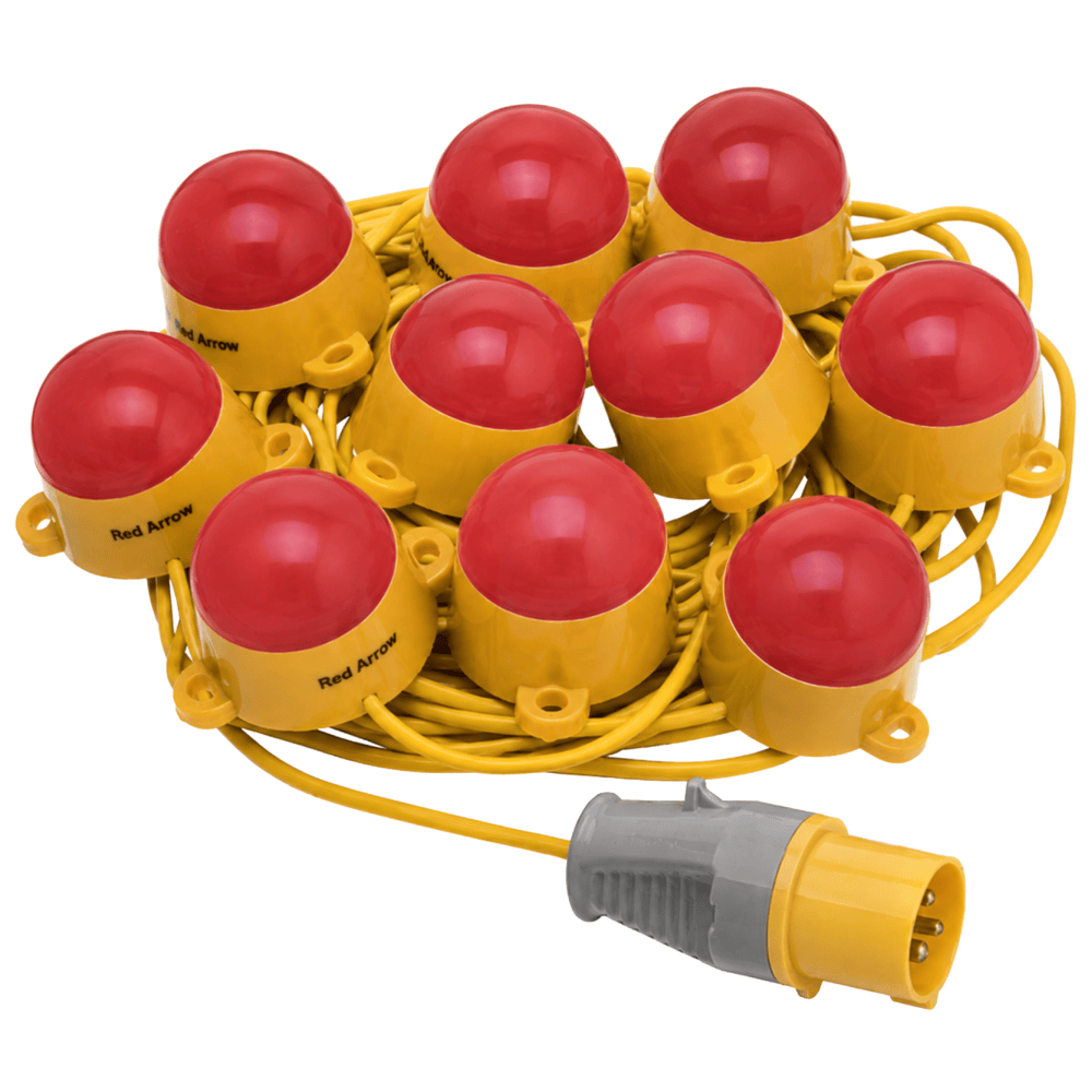Red Arrow Festoon Kit 50W 22m Red IP44